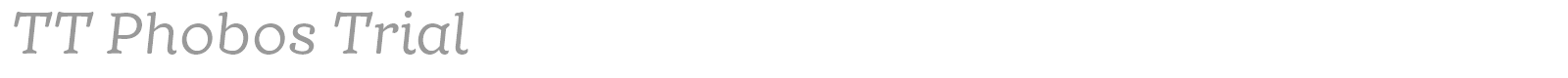 TT Phobos font preview